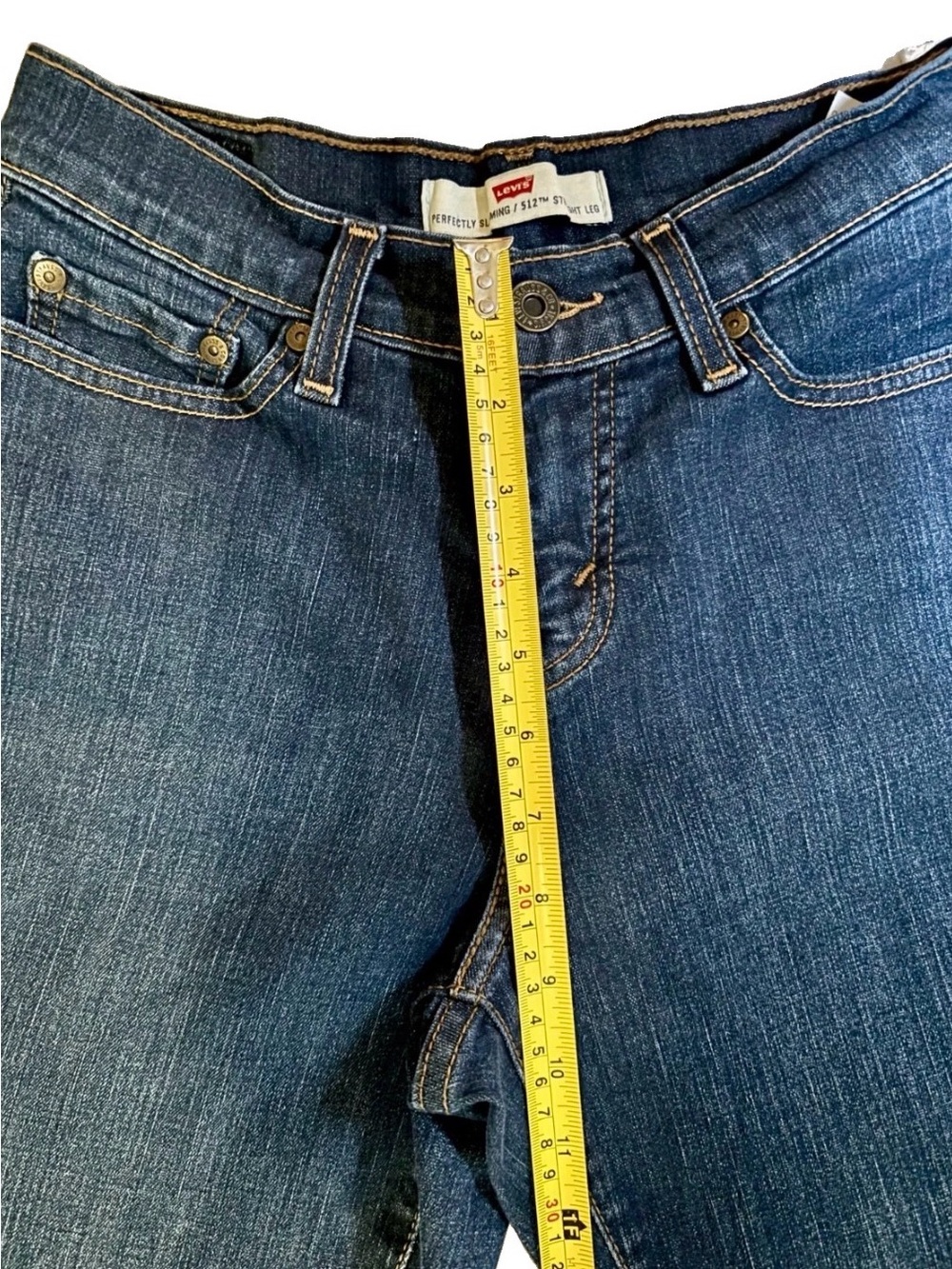 Levi's 512™ Perfectly Slimming Straight Leg Women's Jeans – Size 4 - Picture 5 of 9